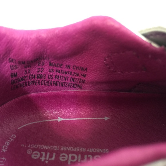 Stride Rite Gabrielle Toddler Girls' Shoes in box - Picture 5 of 6